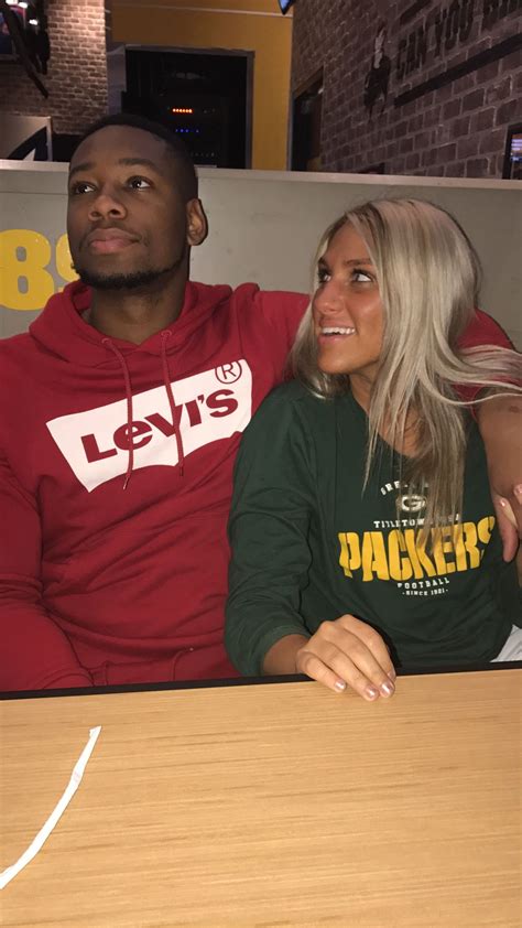 Zoe Paige Conrad Levis And Green Bay Packers ️️ Black Guy White Girl Interracial Couples