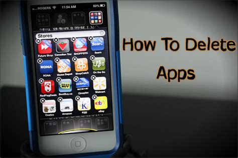 How To Delete Apps On The Iphone 5 4s And 4 How To Use Your Iphone