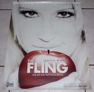 Jessica Drake Rare Wicked Pictures The Fling Poster Ebay