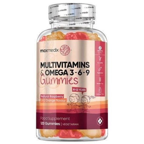 Multivitamin Gummibärchen Für Kinder Mit Omega 369 Jod And Zink 120 Vitamin Gummies Kaufen Bei