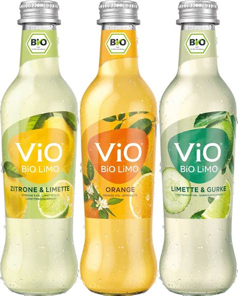 Vio Bio Limo 2403l Glas Variante Orange