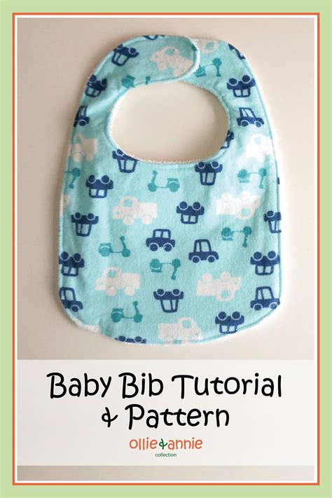 Ollie And Annie Collection Baby Bib Pdf Pattern Etsy Baby Bibs