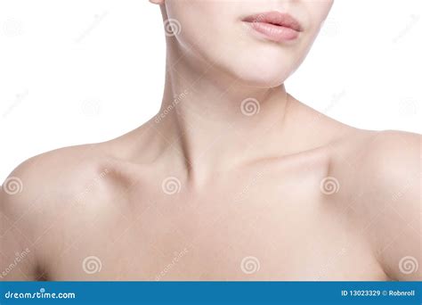 Closeup Shot Of Neck And Shoulder Stock Image Image Of Human Pain