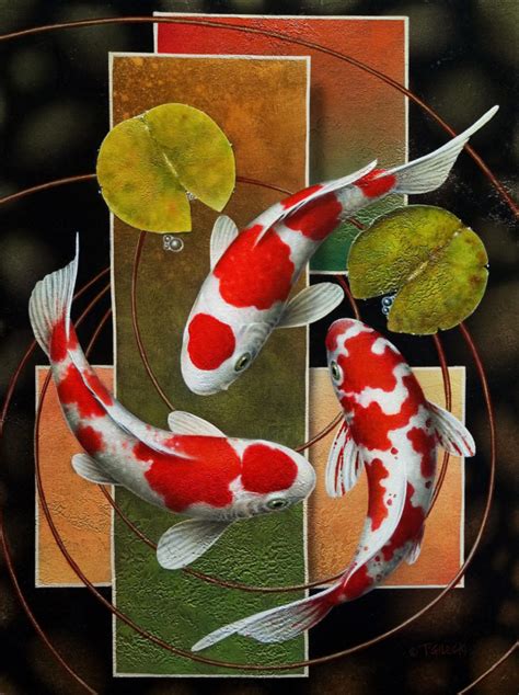 Original Koi Fish Paintings Archives • Koi Fish Paintings By Terry Gilecki