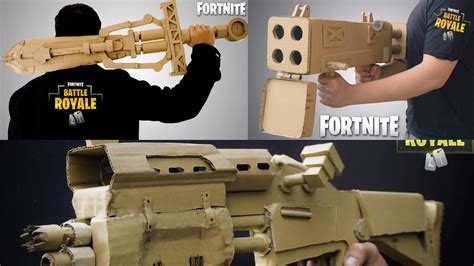 How To Make Fortnite Weapon Compilation Quad Launcher Hidraulic