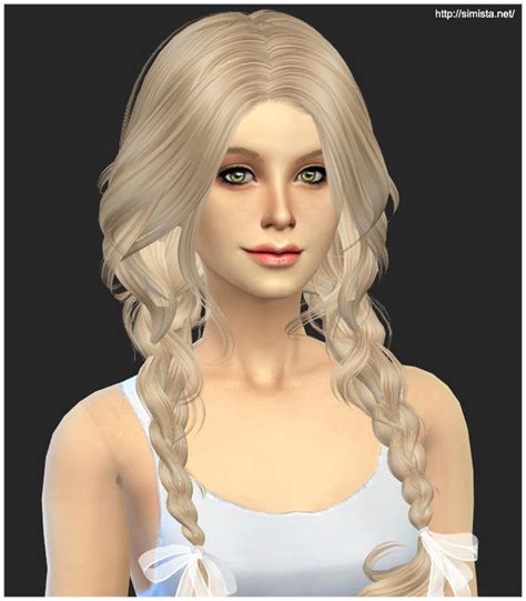 Sims 4 Two Braids Cardiolito