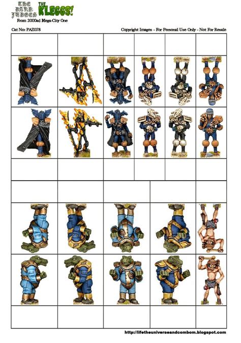 Papercraft Tabletop Rpg Figures By Pazza Just Print And Play Judge