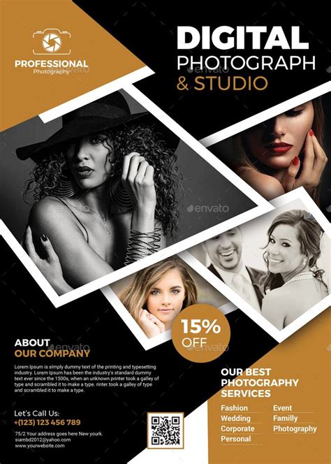 Brochure Examples For Photography Business Brochure Background Design