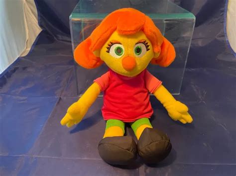 Sesame Street Gund Muppets Julia Jim Henson Stuffed Doll Toy Plush Autistic Picclick