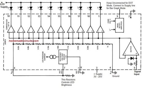 Ic 4017cd4017 Datasheet Pinout 15 Example Circuits Bi