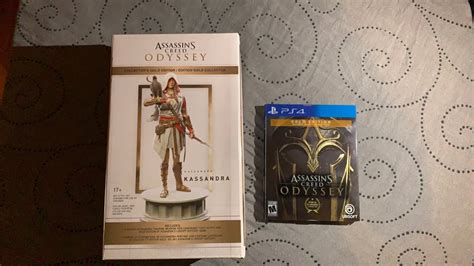 Assassin Creed Odyssey Collectors Gold Edition Unboxing Youtube