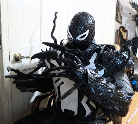 My Agent Venom Costume By Symbiote X On Deviantart