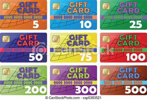 Gift card vector clipart and illustrations (492,130). Vector Clip Art of gift card - set gift card color icons csp5383521 - Search Clipart ...