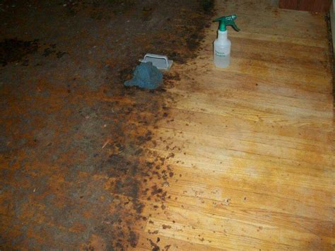 What do you use to clean your wood floors? To remove years worth of carpet glue and ground in dirt on ...