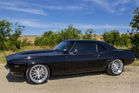 Chevrolet Camaro 1969 Matte Black Gloss Black Two Tone For Sale 1234