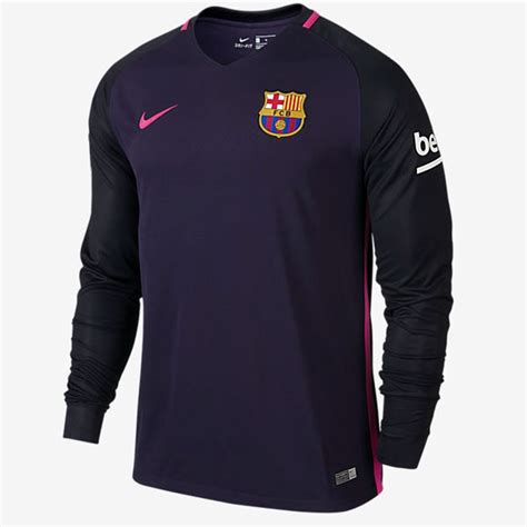 Fc Barcelona Full Sleeve Away Jersey 2016 17 Shoppersbd