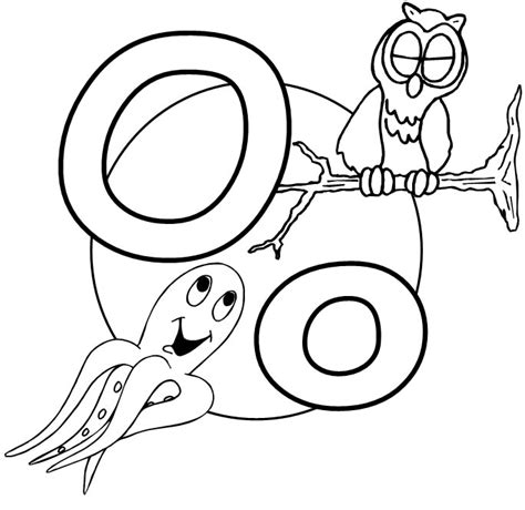 More 100 coloring pages from numbers, alphabet, letters coloring pages category. What2Learn » Free Printable Alphabet - the letter O