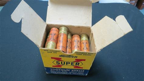 vintage western super x 16ga paper shotgun shells 16 ga for sale at 15417728