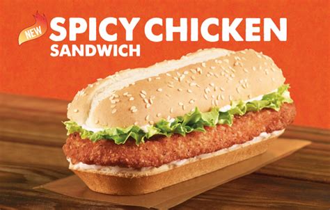 News Burger King New Spicy Chicken Sandwich Brand Eating