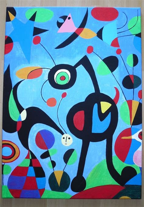 Joan miro joan miró i ferrà, geboren am 20. juan miro images | Kunstnet / Werke / Malerei / Surreal ...