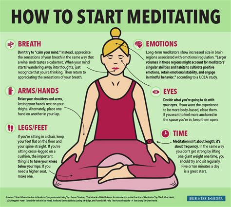 How To Start Meditating By Businessinsider It Can Be Intimidating To