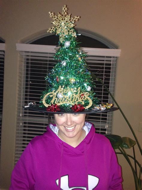 Crazy Christmas Hat Witch Hattinsel Garlandchristmas Ballspresent