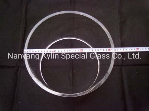 Heavy Wall Diffusion Furnace Glass Tube Borosilicate Glass Tubing Boiler Glass Tube China