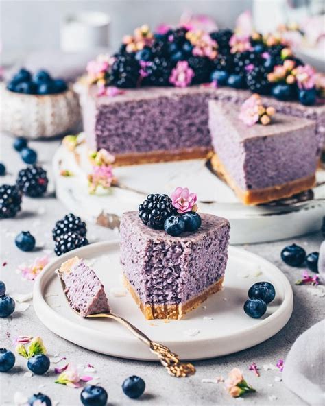 Bianca Zapatka Vegan Food On Instagram “blueberry Chia Pudding Cake Anyone 🙋🏼‍♀️😍 Its A