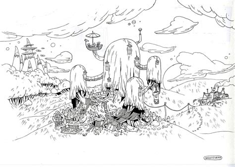 Everyone will find a design to their liking considering the variety of scenes that we offer. Image - Treehouse development.jpg | Adventure Time Wiki ...
