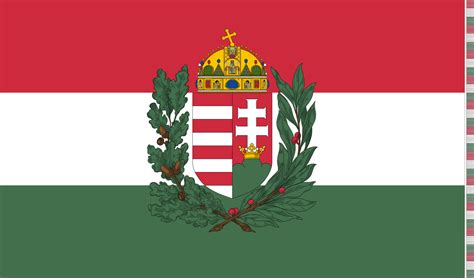 Filewar Flag Of Hungary 1939 1945 Size Visvg Hungary Flag War