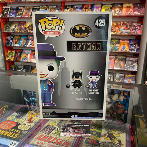 Funko Pop 425 The Joker Batman 1989 Special Edition Oversize 25cm
