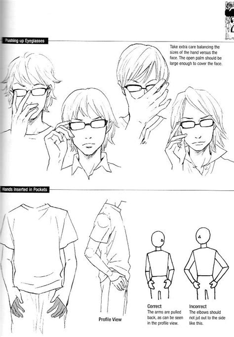 Glasses Hands In Pockets Manga Drawing Drawing Tutorial Manga