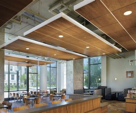 Cesc panel room calcium silicate grid false ceiling designin. Floating ceiling - it suits this space as it is a high ...