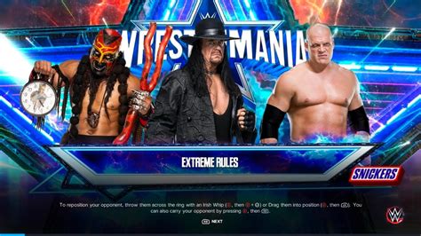 WWE K The Undertaker VS Kane VS Boogeyman Triple Threat Extreme