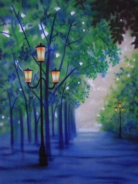 Paris Street 12 054 Special 10x20 Hand Painted Scenic Backdrops