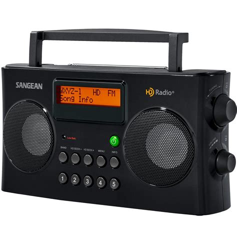 Sangean Hdr 16 Hd Amfm Home Audio Radio Black Amazonca Electronics