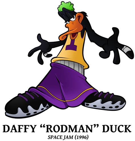 Draft 2018 Special Daffy Rodman Duck By Boscoloandrea On Deviantart