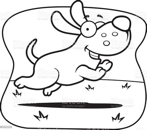 Cartoon Dog Jumping Stock Illustration Download Image Now Animal