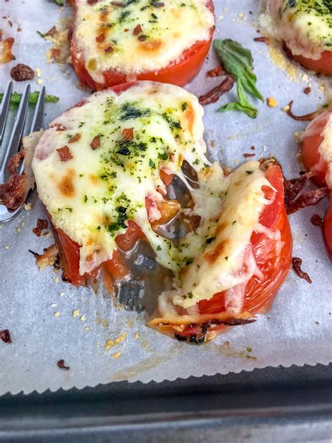 Bake, stirring every 5 minutes with a wooden spoon, for 45 minutes to 60 minutes. Mozzarella Parmesan Baked Tomato Slices | With Peanut ...