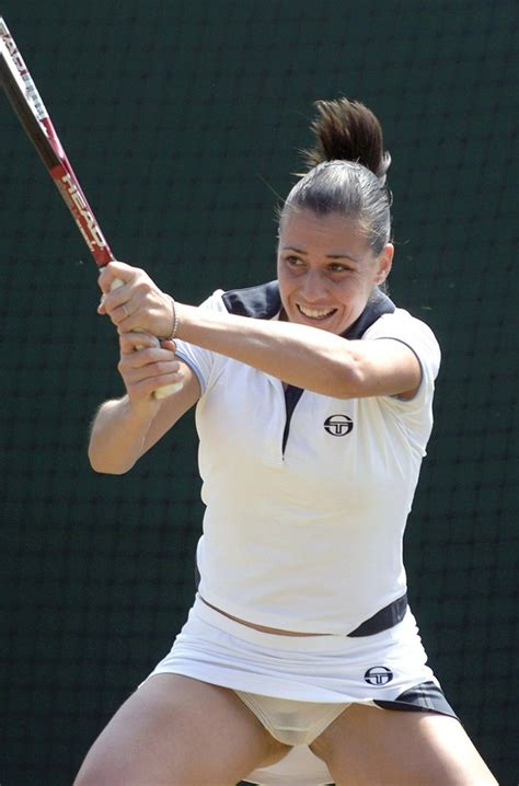 Female Tennis Player Upskirt