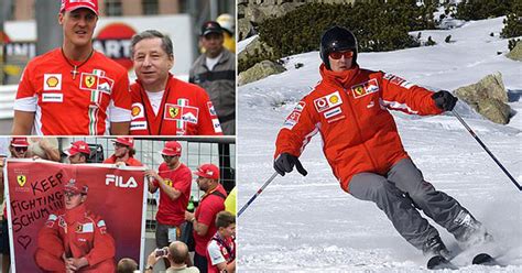 Michael schumacher es un expiloto alemán de la formula 1. "Michael Schumacher est dans un état végétatif persistant ...