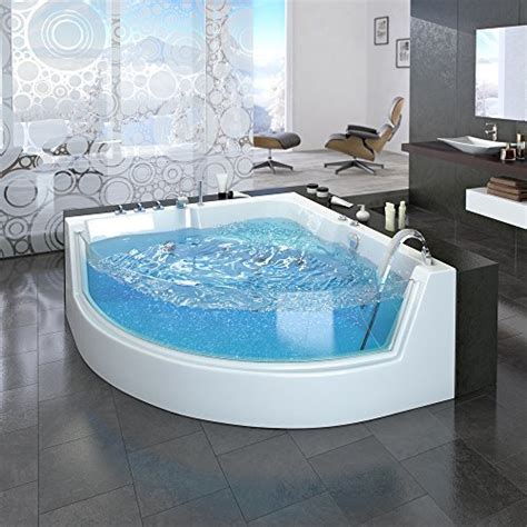 Xl 2personen whirlpool hobart 185x150 badewanne rosenholz & extras. Whirlpool Eckbadewanne Badewanne Wanne 2 Personen Heizung ...