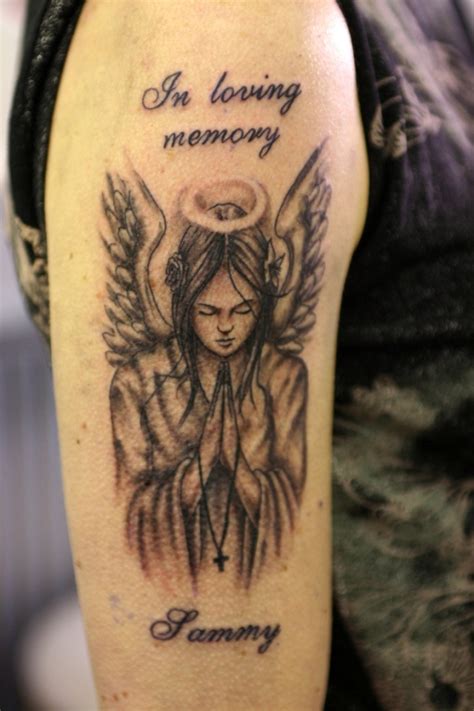 25 Holy Angel Tattoos For Men Slodive