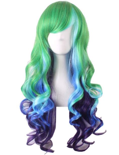A Mermaid Wig Completes The Look Of A Mermaid Costume Cosplay Wigs