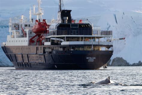 A Picture Of Our Vessel M V Ortelius Near The Melchior Islands At