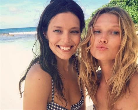 La Semaine Des Tops Sur Instagram Toni Garrn Instagram Emily Didonato