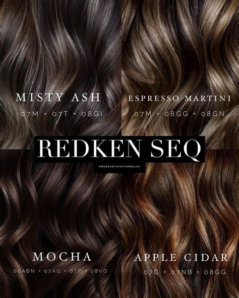 redken on instagram “in need of shades eq gloss brunette formula ideas 🤎 look no further than