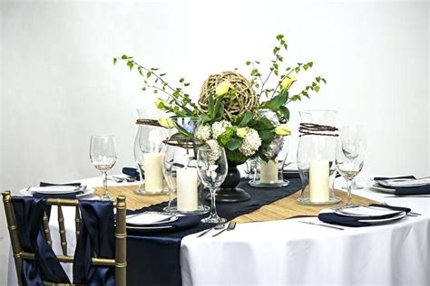 Navy blue and gold is the alma mater of the united states naval academy. Image result for navy and gold center | Navy blue table ...