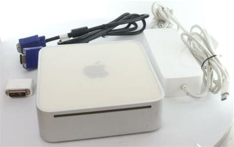 Apple A1103 Mac Mini Powerpc G4 142 Ghz 512 Mo Ram 80 Go Dvdcd Rw Bon