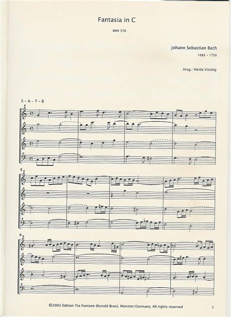 Bach Johann Sebastian 1685 1750 Soli Deo Gloria Etf 2014 Edition